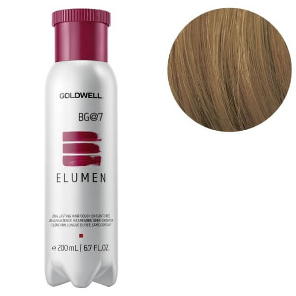 Kleuring Elumen bg@7 medium blond goudbruin Goldwell 200ml Kleuring Elumen bg@7 medium blond goudbruin Goldwell 200ml