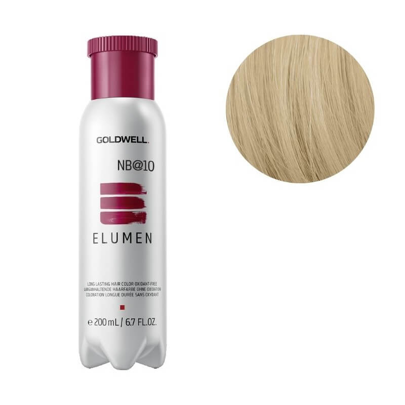 Kleuring Elumen nb@10 licht natuurlijk bruinblond Goldwell 200ml