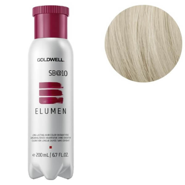 Kleuring Elumen sb@10 extra lichtblond zilverbruin Goldwell 200 ml Kleuring Elumen sb@10 extra lichtblond zilverbruin Goldwell 200 ml