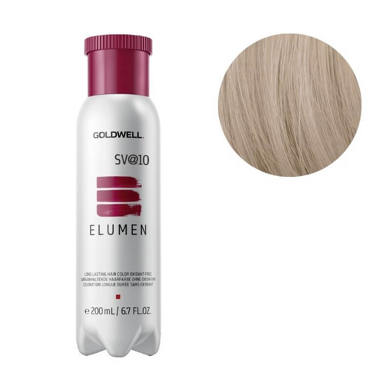 Coloração Elumen sv@10 loiro extra claro prata violeta Goldwell 200ml
