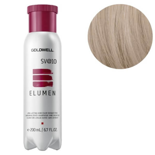 Coloração Elumen sv@10 loiro extra claro prata violeta Goldwell 200ml Coloração Elumen sv@10 loiro extra claro prata violeta Goldwell 200ml
