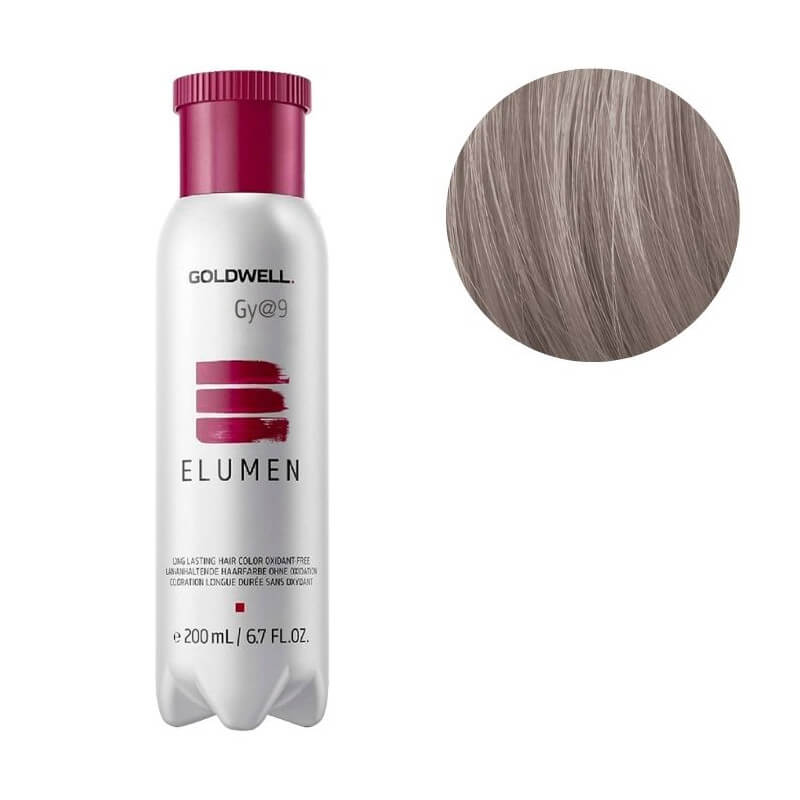 Kleuring Elumen gy@9 zeer licht goudblond grijs Goldwell 200 ml
