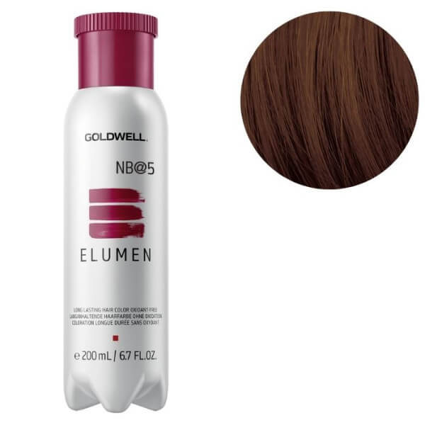 Coloração Elumen nb@5 castanho claro marrom natural Goldwell 200ml Coloração Elumen nb@5 castanho claro marrom natural Goldwell 200ml