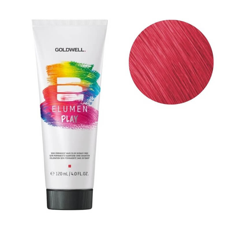 Kleuring Elumen Play rood Goldwell 120ml