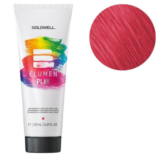 Coloração Elumen Play vermelha Goldwell 120ml