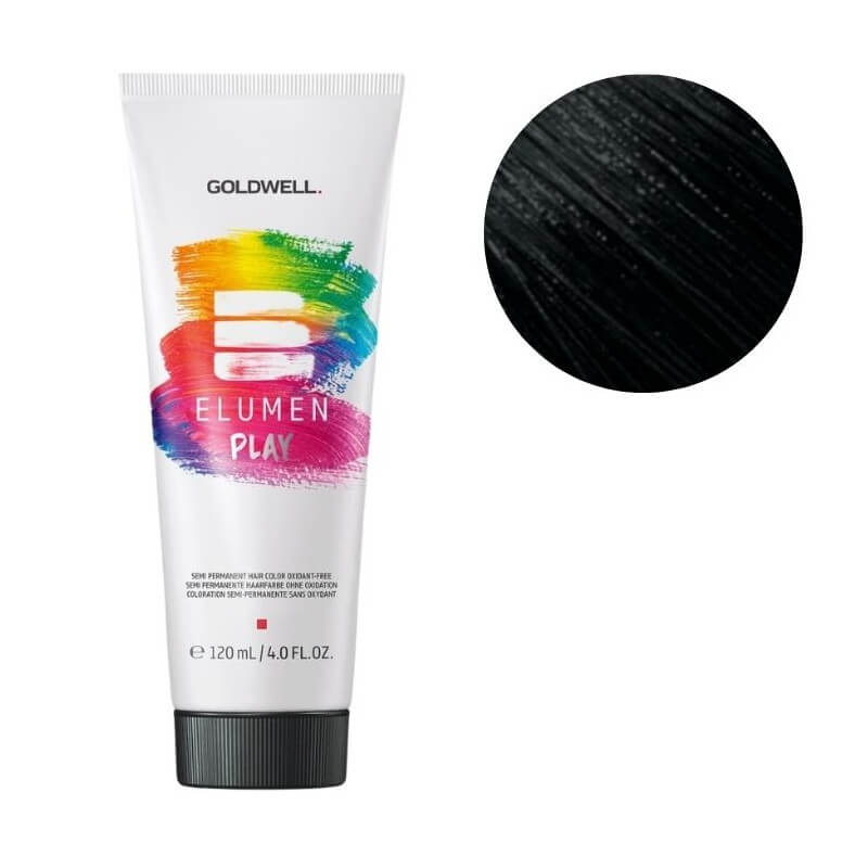 Kleuring Elumen Play zwart Goldwell 120ml