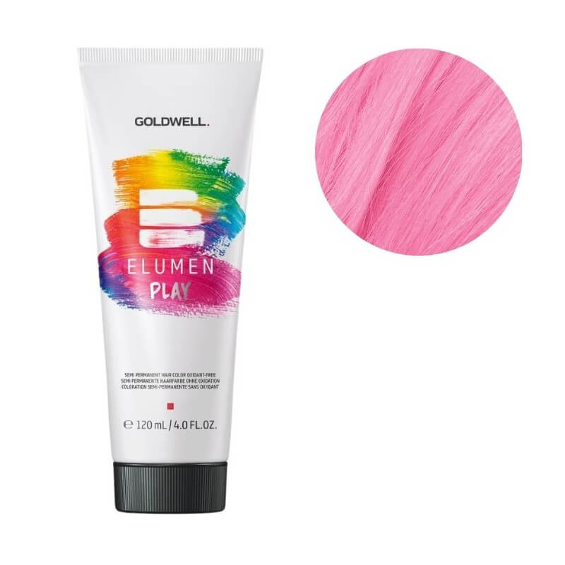 Kleuring Elumen Play pastel roze Goldwell 120 ml