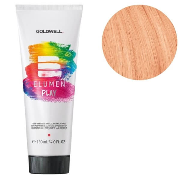 Kleuring Elumen Play pastel koraal Goldwell 120ml Kleuring Elumen Play pastel koraal Goldwell 120ml