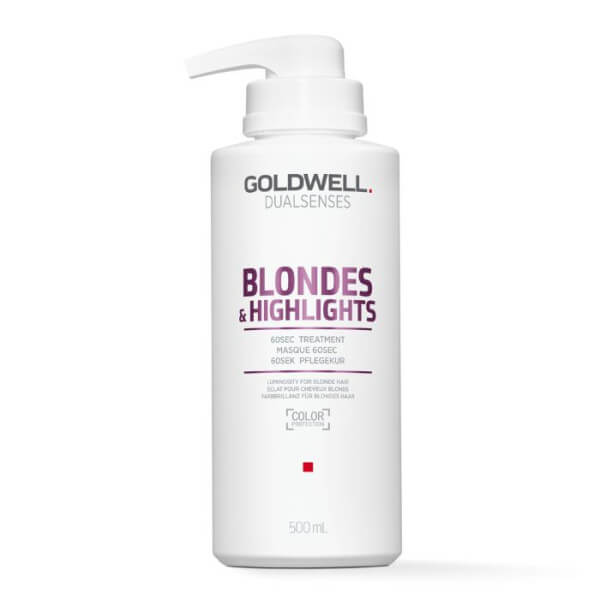Masque behandeling tegen geelheid 60 seconden Dual Senses Blonde&Highlights Goldwell 500ml Masque behandeling tegen geelheid 60 seconden Dual Senses Blonde&Highlights Goldwell 500ml