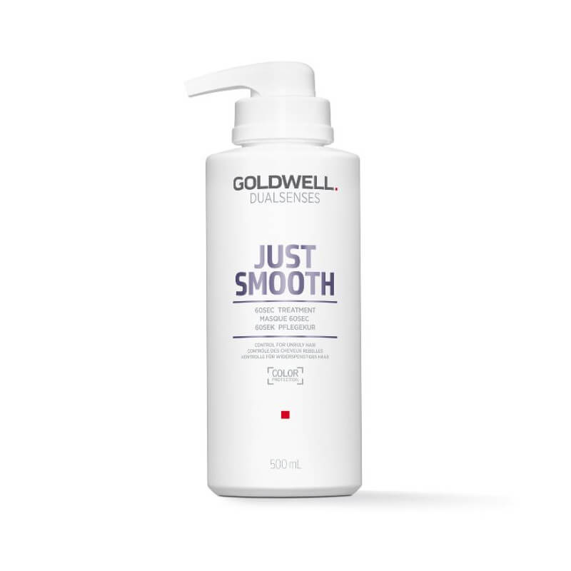 Máscara de tratamento suavizante em 60 segundos Dual Senses Just Smooth Goldwell 500ml