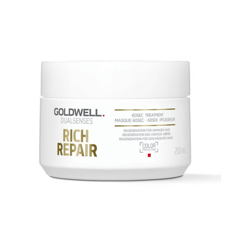 Behandeling voor herstructurering in 60 seconden Dual Senses Rich Repair Goldwell 200 ml