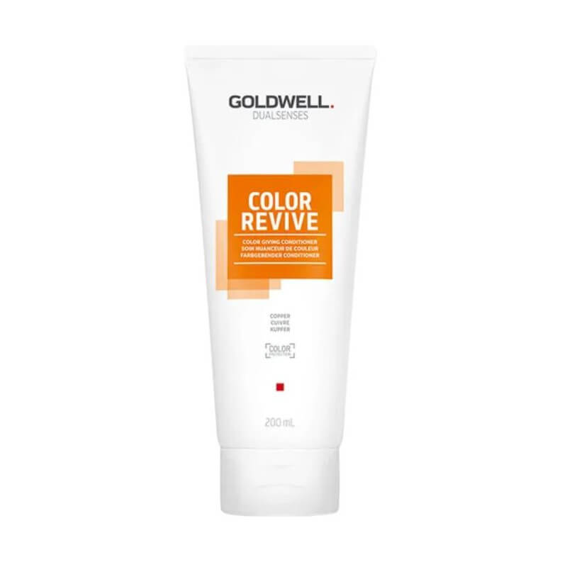Après-shampoing voor het opfrissen van de kleur Cool Copper Dual Senses Color Revive Goldwell 200ml