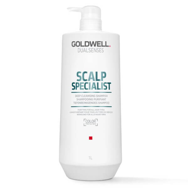 Shampoing nettoyant voor de hoofdhuid Dual Senses Scalp Specialist Deep Cleansing Goldwell 1000ml Shampoing nettoyant voor de hoofdhuid Dual Senses Scalp Specialist Deep Cleansing Goldwell 1000ml