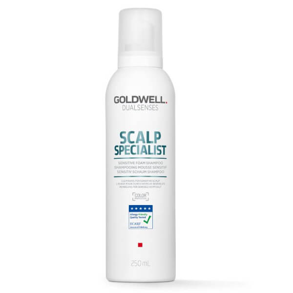 Champô mousse para couro cabeludo sensível Dual Senses Scalp Specialist Sensitive Foam Goldwell 250ml Champô mousse para couro cabeludo sensível Dual Senses Scalp Specialist Sensitive Foam Goldwell 250ml