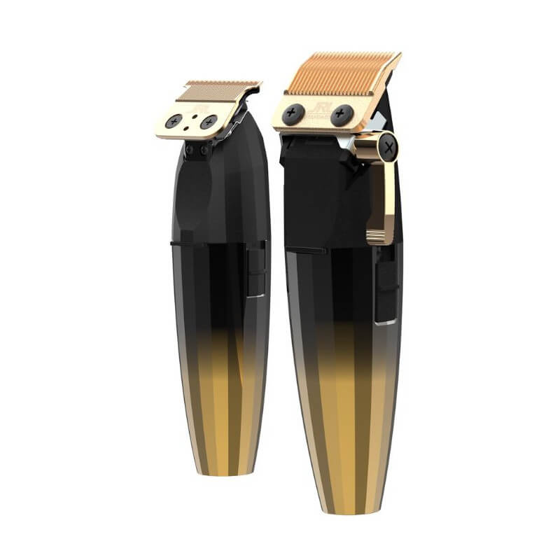 Conjunto de duo de aparadores GOLD 2020C-G e 2020T-G da JRL com base de carregamento SCJRLC1.