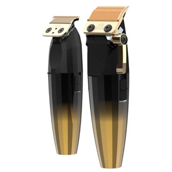 Conjunto de duo de aparadores GOLD 2020C-G e 2020T-G da JRL com base de carregamento SCJRLC1. Conjunto de duo de aparadores GOLD 2020C-G e 2020T-G da JRL com base de carregamento SCJRLC1.