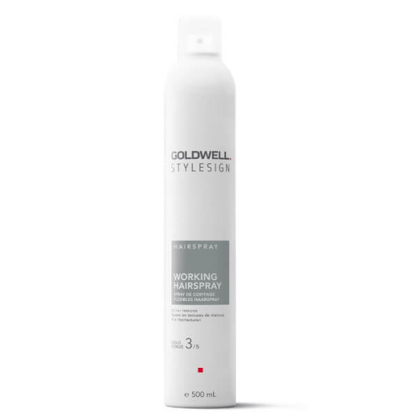 Spray met Medium Hold Stylesign Working Hairspray Goldwell 500ml Spray met Medium Hold Stylesign Working Hairspray Goldwell 500ml