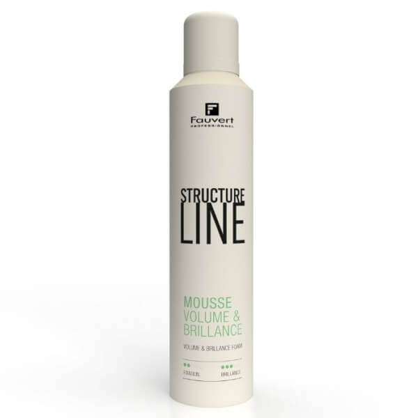 Mousse volume & glans Structure Line Fauvert Professionnel 150ml Mousse volume & glans Structure Line Fauvert Professionnel 150ml