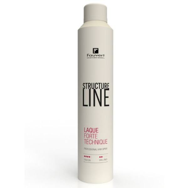 Strong technical hairspray Structure Line Fauvert Professionnel 500ml