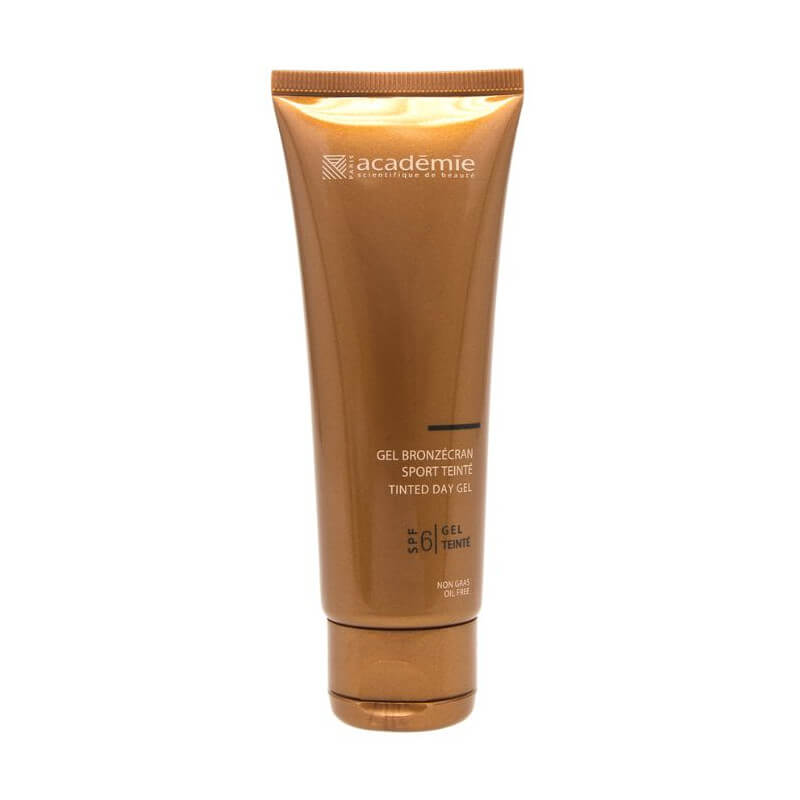 Gel sport getint met lage beschermingsfactor SPF6 Bronzecran Académie Scientifique de Beauté