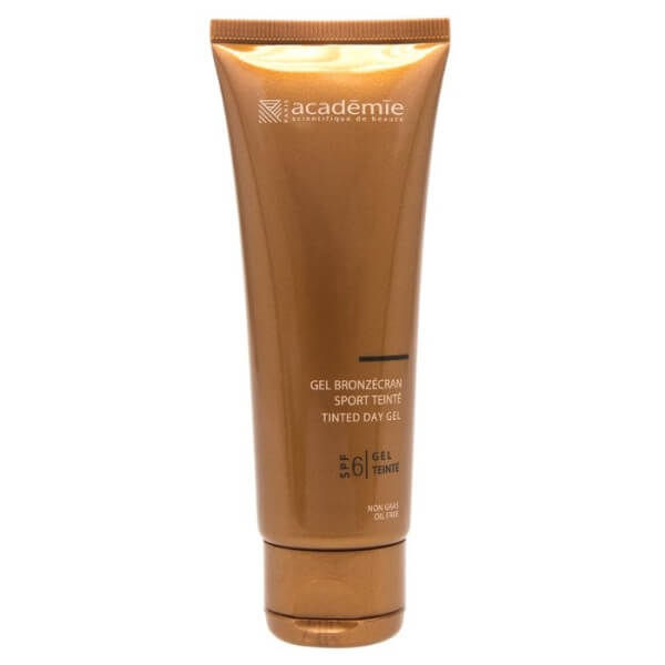 Gel sport teinté protection faible SPF6 Bronzecran Académie Scientifique de Beauté