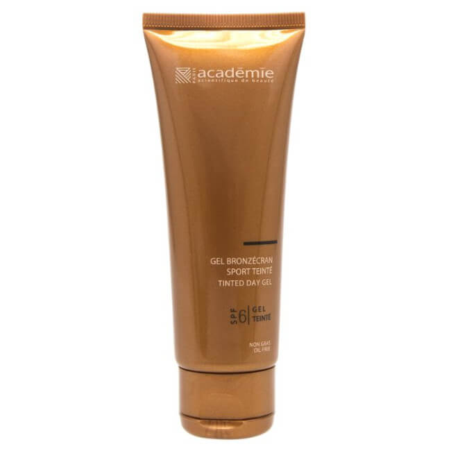 Gel sport getint met lage beschermingsfactor SPF6 Bronzecran Académie Scientifique de Beauté