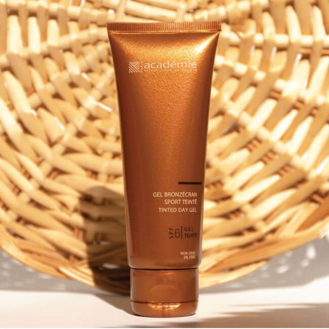 Gel desportivo com proteção fraca SPF6 Bronzecran Académie Scientifique de Beauté