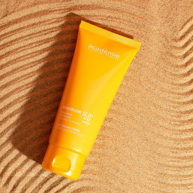 Protetor solar corporal spf 50+ Bronzecran Académie Scientifique de Beauté 100ml