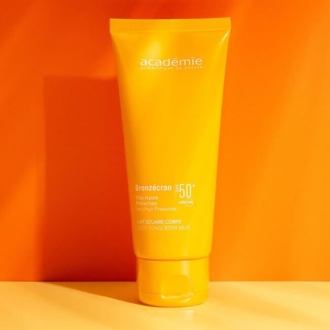 Protetor solar corporal spf 50+ Bronzecran Académie Scientifique de Beauté 100ml