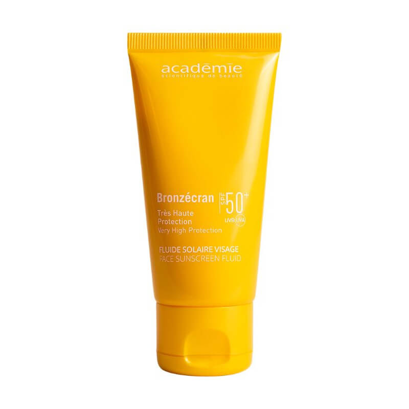 Fluide zonbescherming voor het gezicht SPF 50+ Bronzecran Académie Scientifique de Beauté