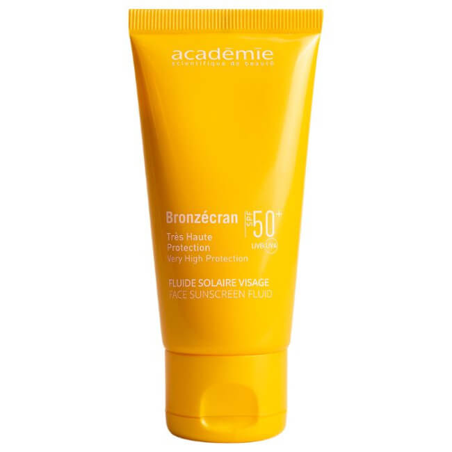 Fluide zonbescherming voor het gezicht SPF 50+ Bronzecran Académie Scientifique de Beauté