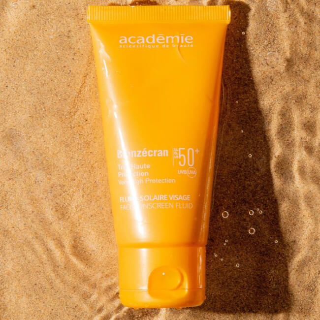 Fluide zonbescherming voor het gezicht SPF 50+ Bronzecran Académie Scientifique de Beauté