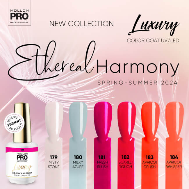 Permanente nagellak Luxury nr. 179 Misty Stone Mollon