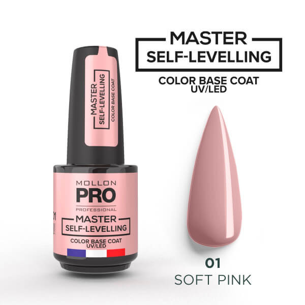 Base Master Base Autonivelante n°01 Soft Pink da Mollon Base Master Base Autonivelante n°01 Soft Pink da Mollon