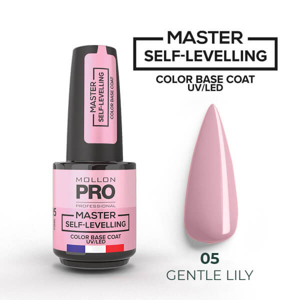 Base Master Base Self Levelling n°05 Gentle Lily MollonDit betekent: Basis Master Basis Zelfnivellerend nr. 05 Zachte Lelie Mo Base Master Base Self Levelling n°05 Gentle Lily MollonDit betekent: Basis Master Basis Zelfnivellerend nr. 05 Zachte Lelie Mo