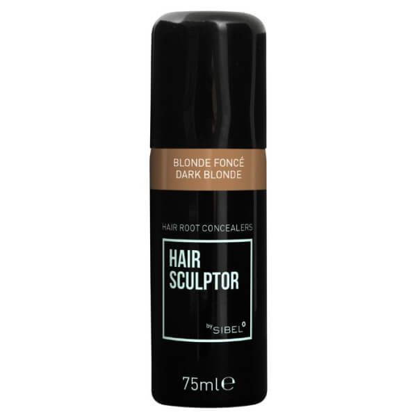 Spray corretor de raízes Hair Sculptor loiro escuro Sibel 75ml Spray corretor de raízes Hair Sculptor loiro escuro Sibel 75ml