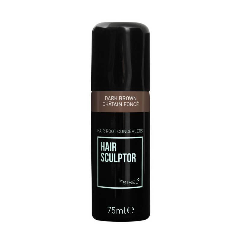 Spray corrector voor donkere wortels Hair Sculptor Bruin donker Sibel 75ml