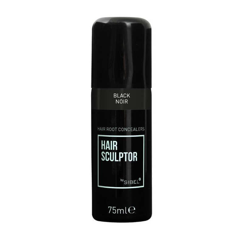 Spray corretor de raízes Hair Sculptor preto Sibel 75ml