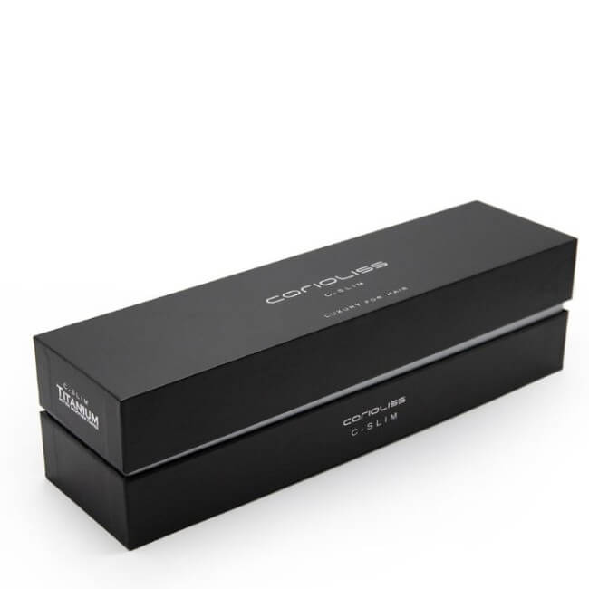 Alisador C Slim Black Soft Touch Corioliss