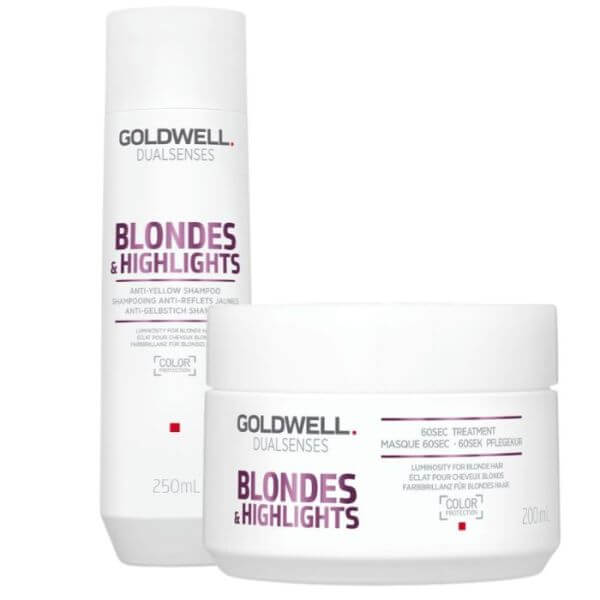 Shampoo Dual Senses Blonde & Highlights Goldwell 250 ml Shampoo Dual Senses Blonde & Highlights Goldwell 250 ml