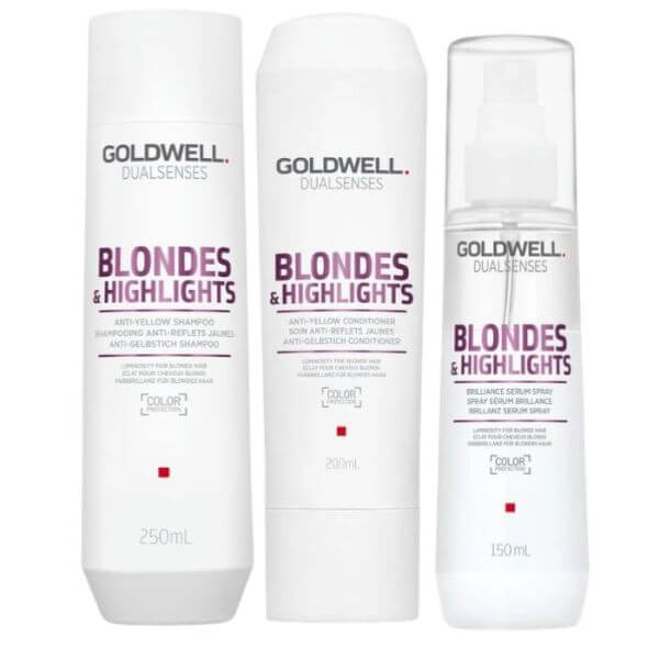 Shampoo Dual Senses Blonde & Highlights Goldwell 250 ml Shampoo Dual Senses Blonde & Highlights Goldwell 250 ml