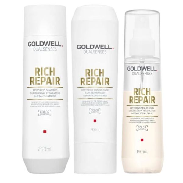 Dual Senses Rich Repair Shampoo 250ml by Goldwell