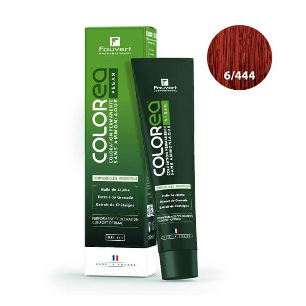 Coloración Vegana 6/444 cobre flamígero Fauvert Professionnel 100ml