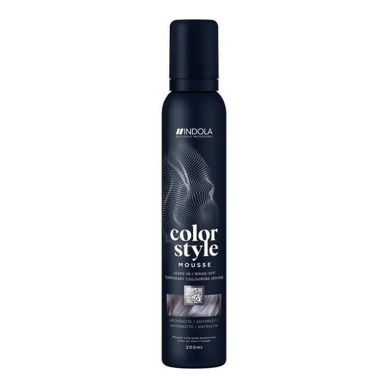 copy of Mousse kleur-stylingschum antraciet grijs Indola 200ML