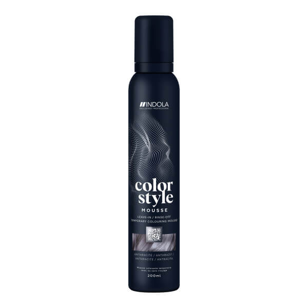 copy of Mousse kleur-stylingschum antraciet grijs Indola 200ML
