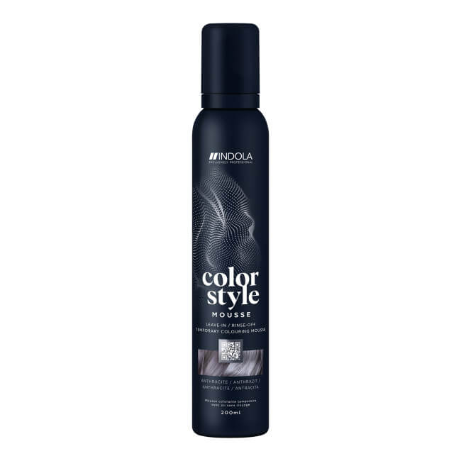 copy of Mousse kleur-stylingschum antraciet grijs Indola 200ML