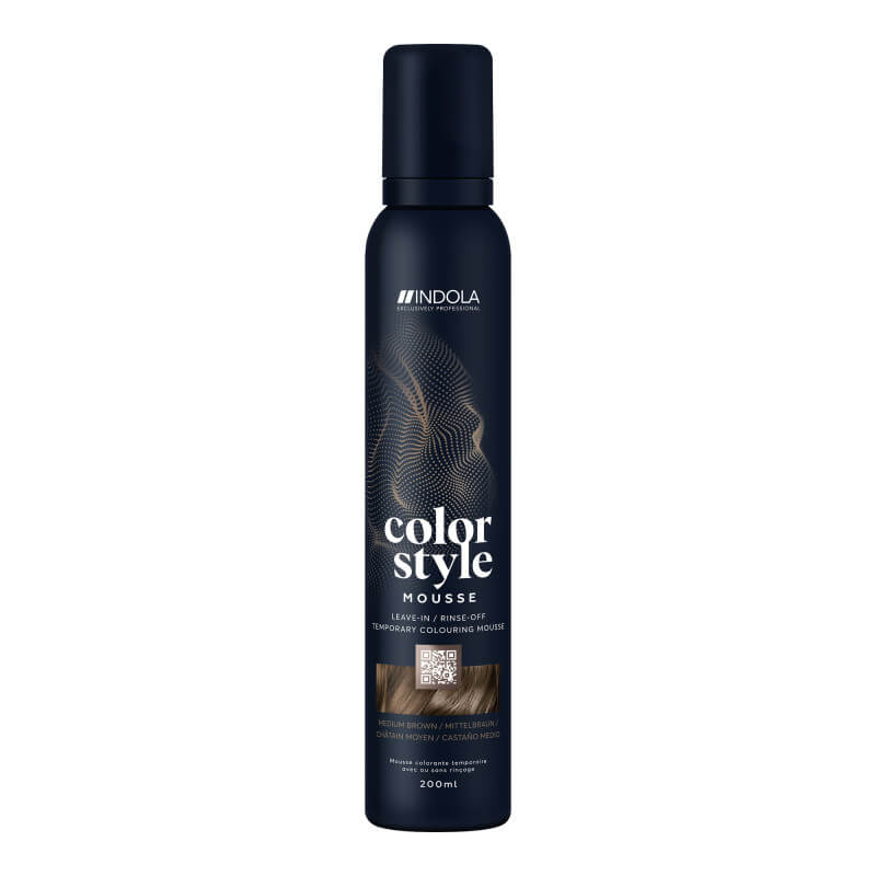 copy of Indola medium brown styling coloring mousse 200ML