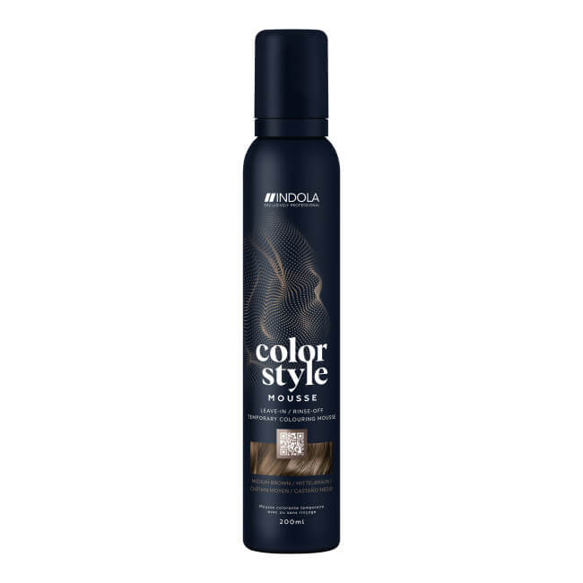 copy of Indola medium brown styling coloring mousse 200ML