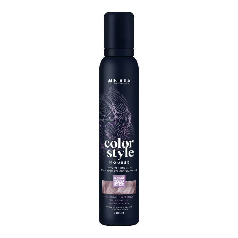 copy of Kleurrijke stylingmousse in poederlila Indola 200ML