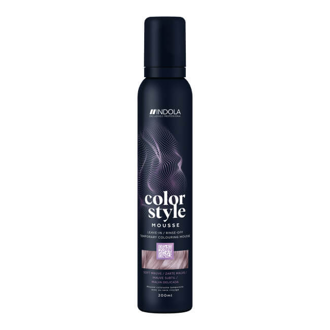 copy of Kleurrijke stylingmousse in poederlila Indola 200ML
